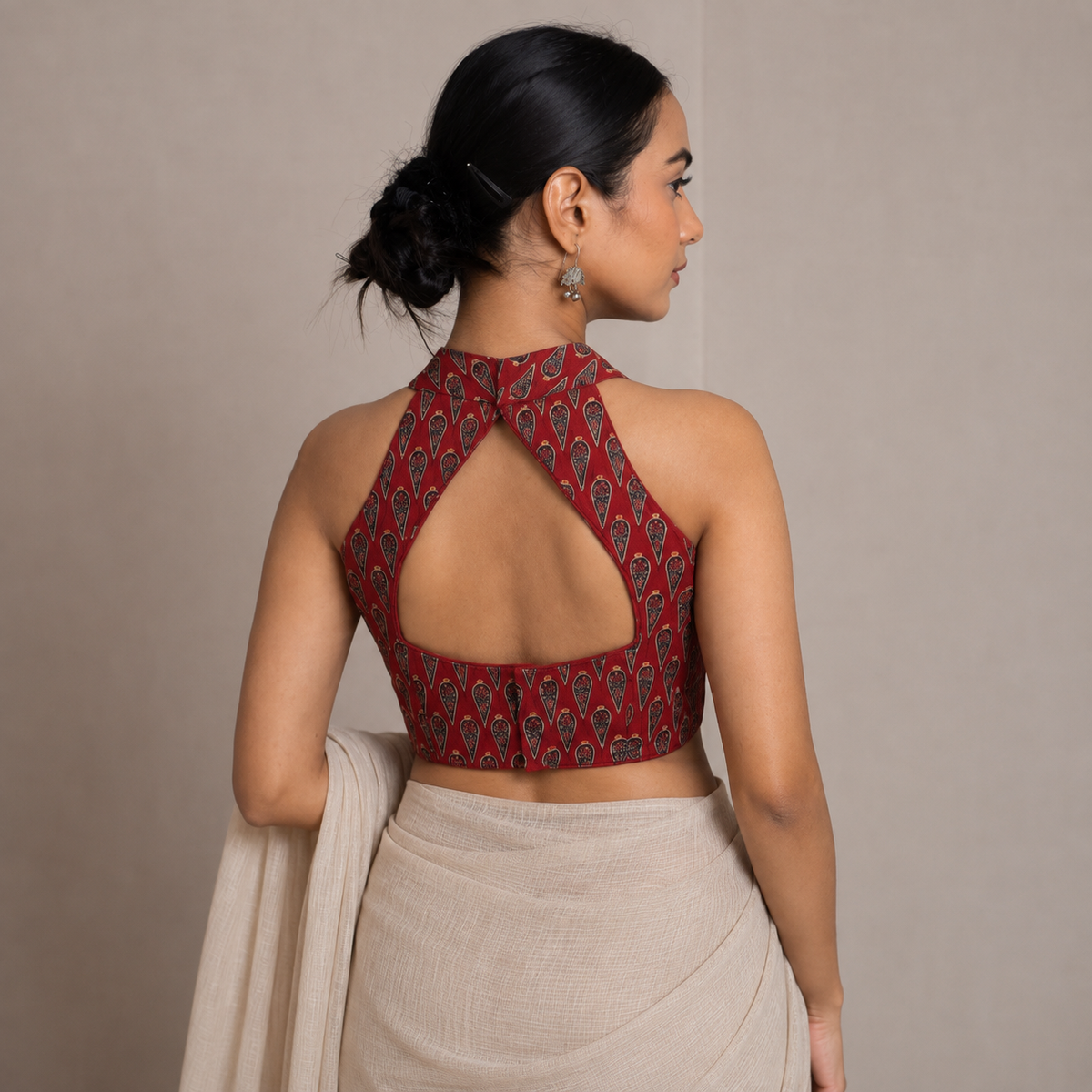 Mehar Ajrak Blouse