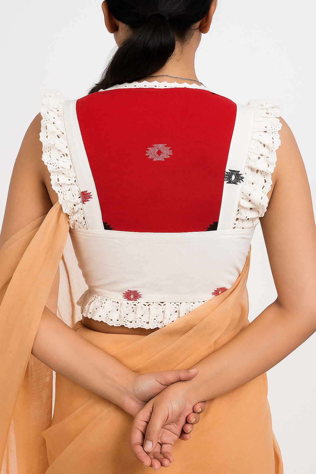Pure Handcrafted Jamdani Blouse