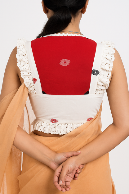 Pure Handcrafted Jamdani Blouse
