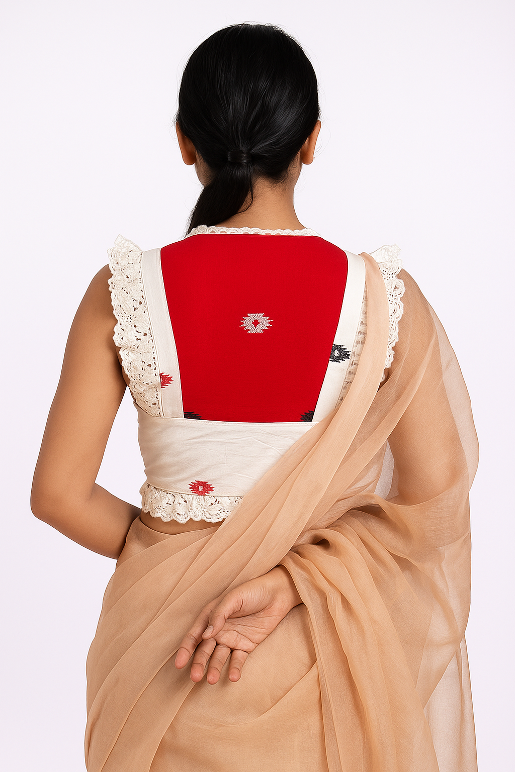 Pure Handcrafted Jamdani Blouse