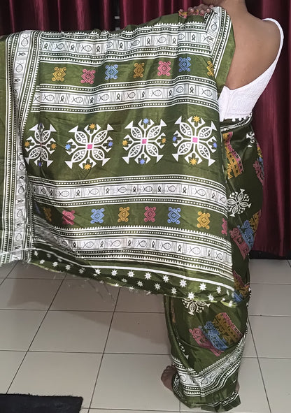 Printed Silk Saree