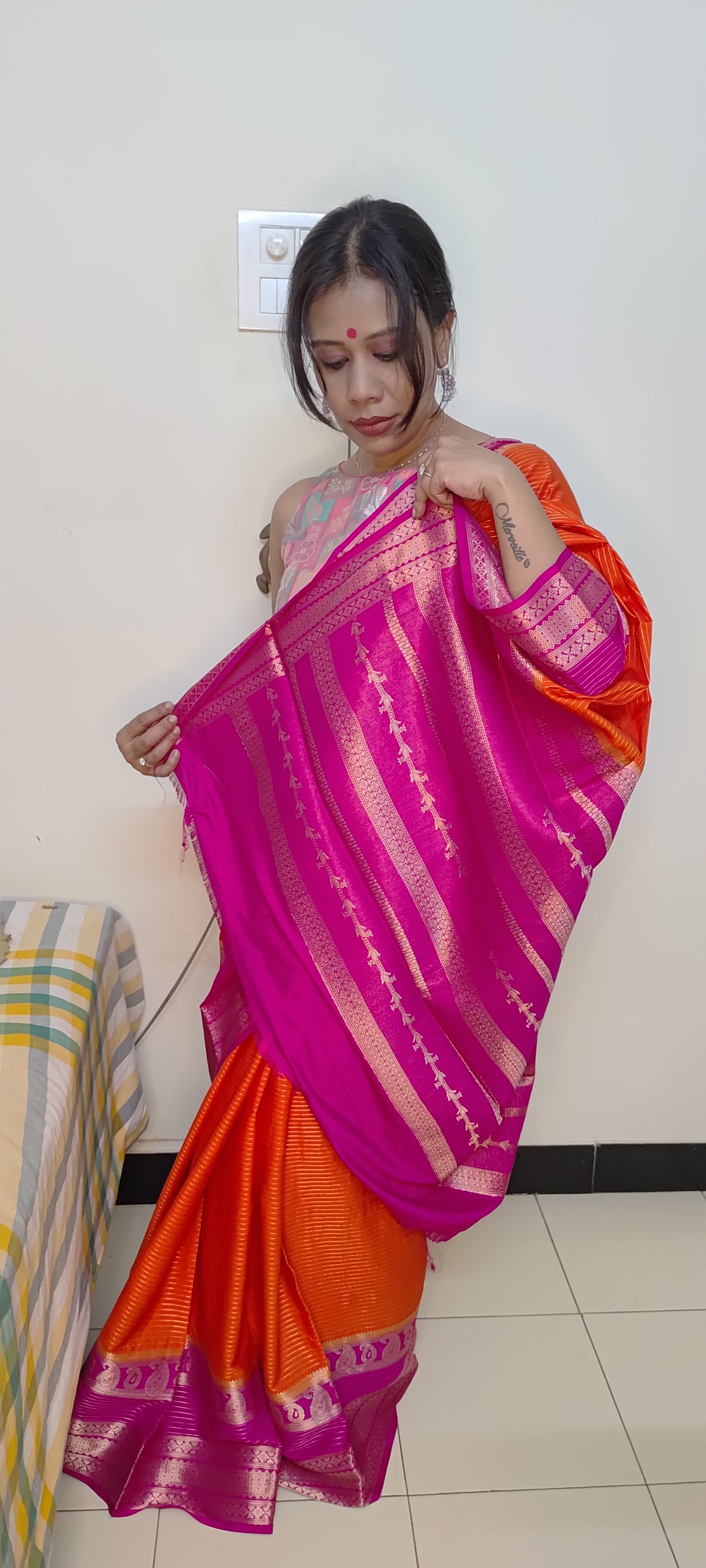 Mysore  Crepe silk