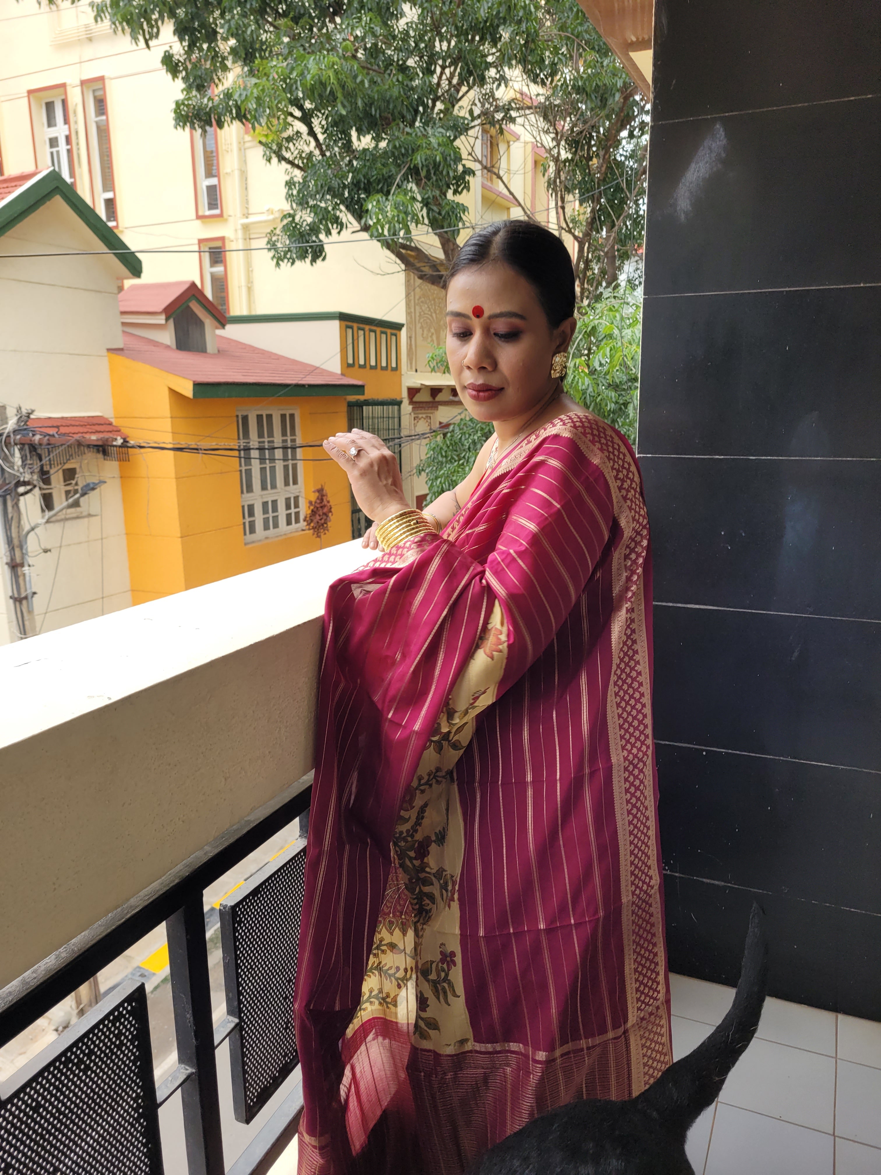 Kili- Pallu Saree