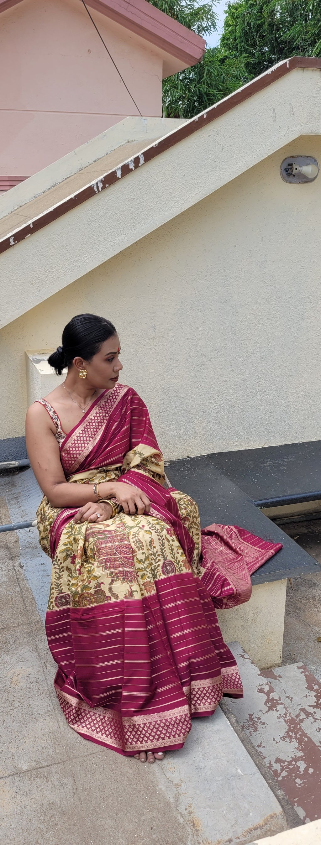 Kili- Pallu Saree