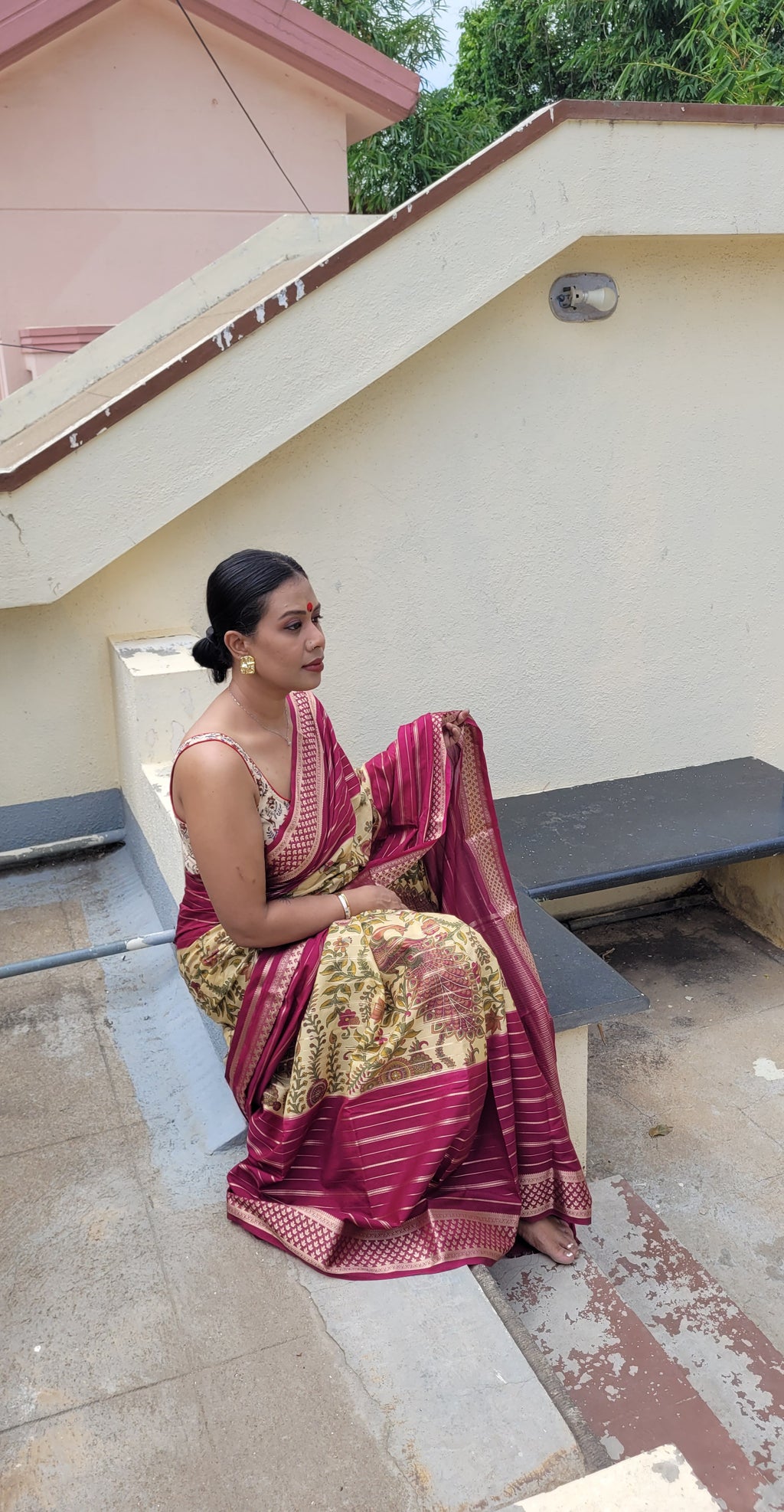 Kili- Pallu Saree