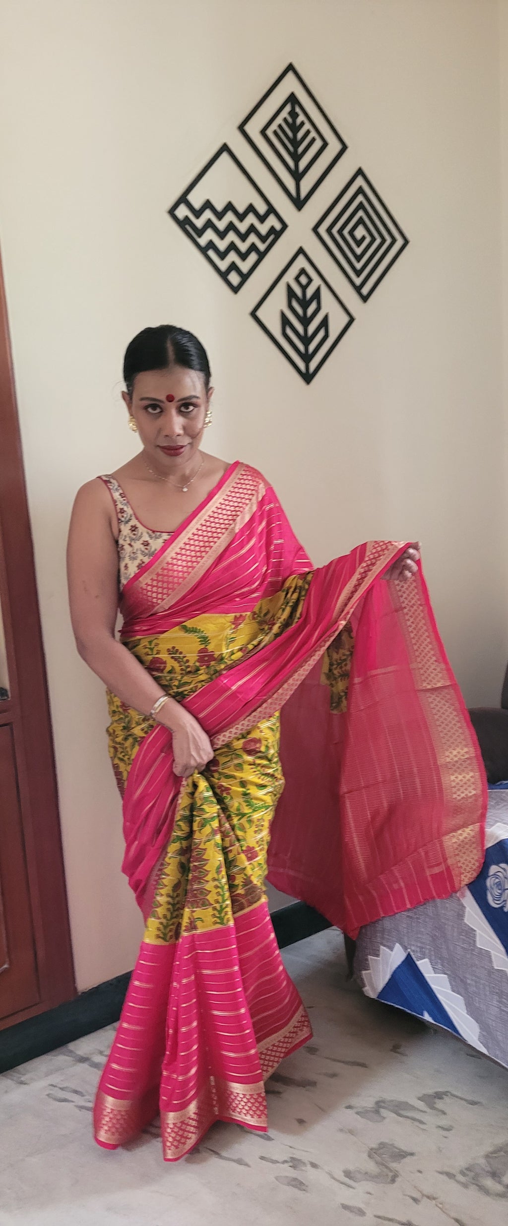 Kili- Pallu Saree