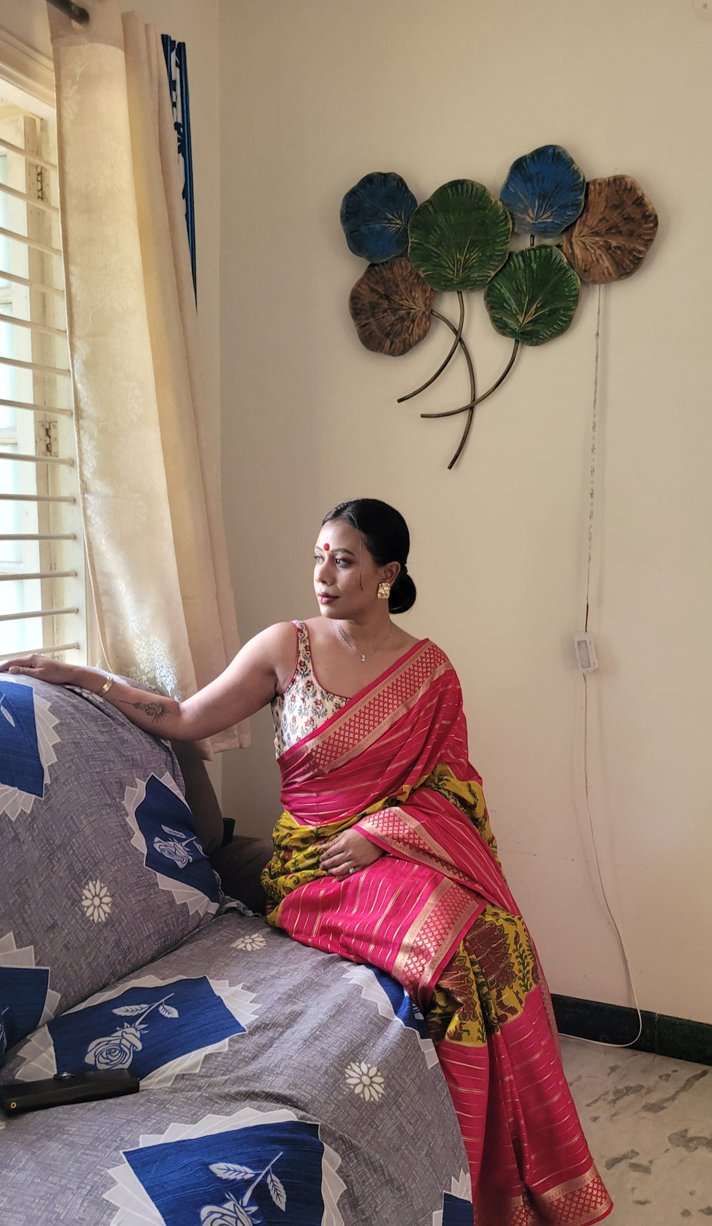 Kili- Pallu Saree