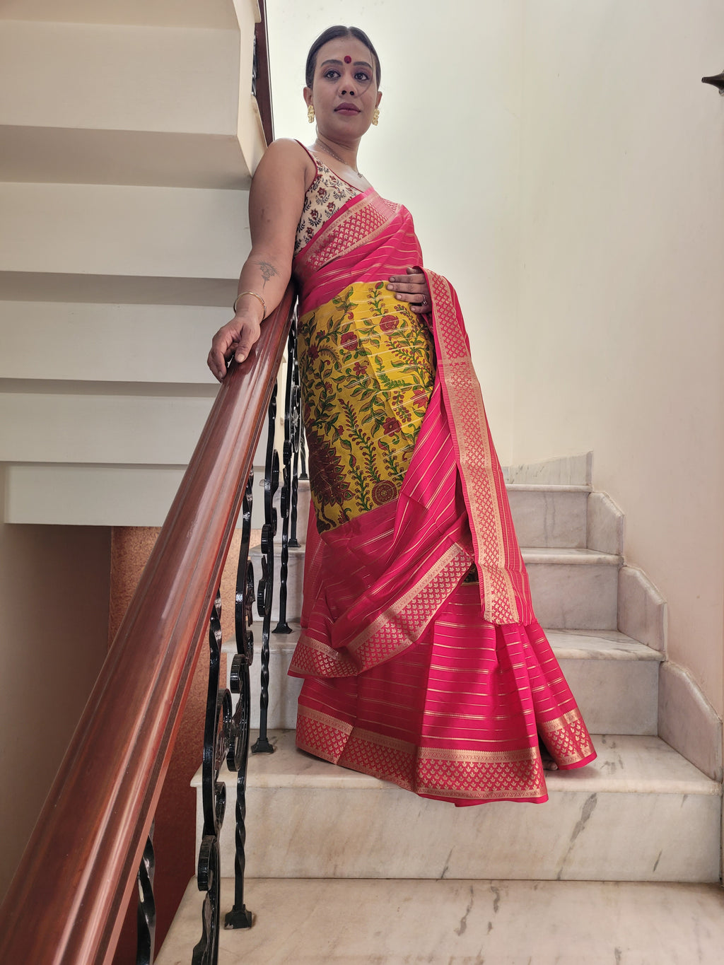 Kili- Pallu Saree