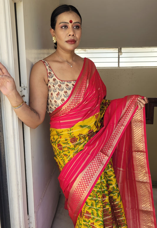 Kili- Pallu Saree