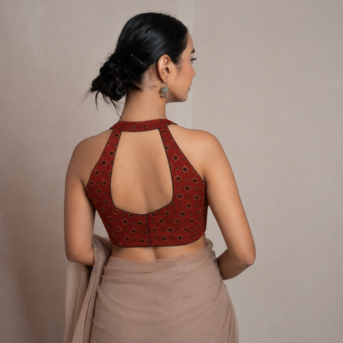 Gulaal Ajrak Blouse
