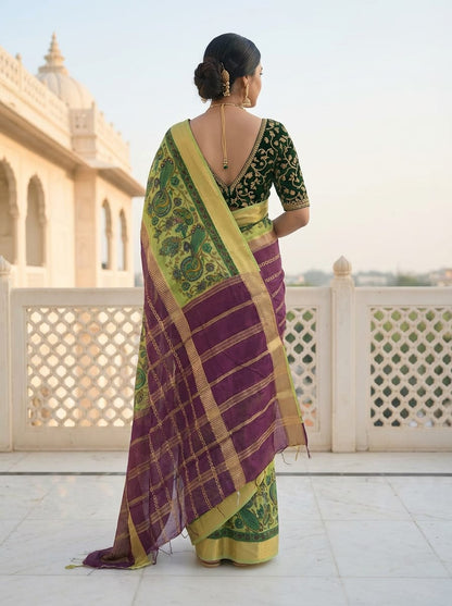 Kili- Pallu Saree