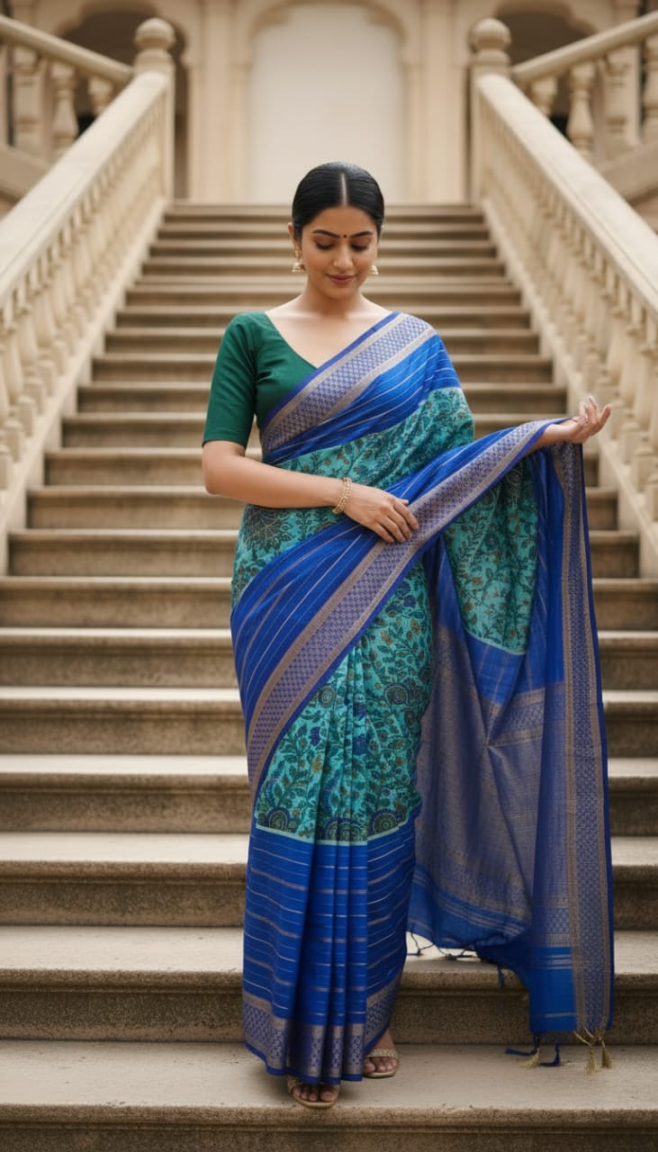 Kili- Pallu Saree