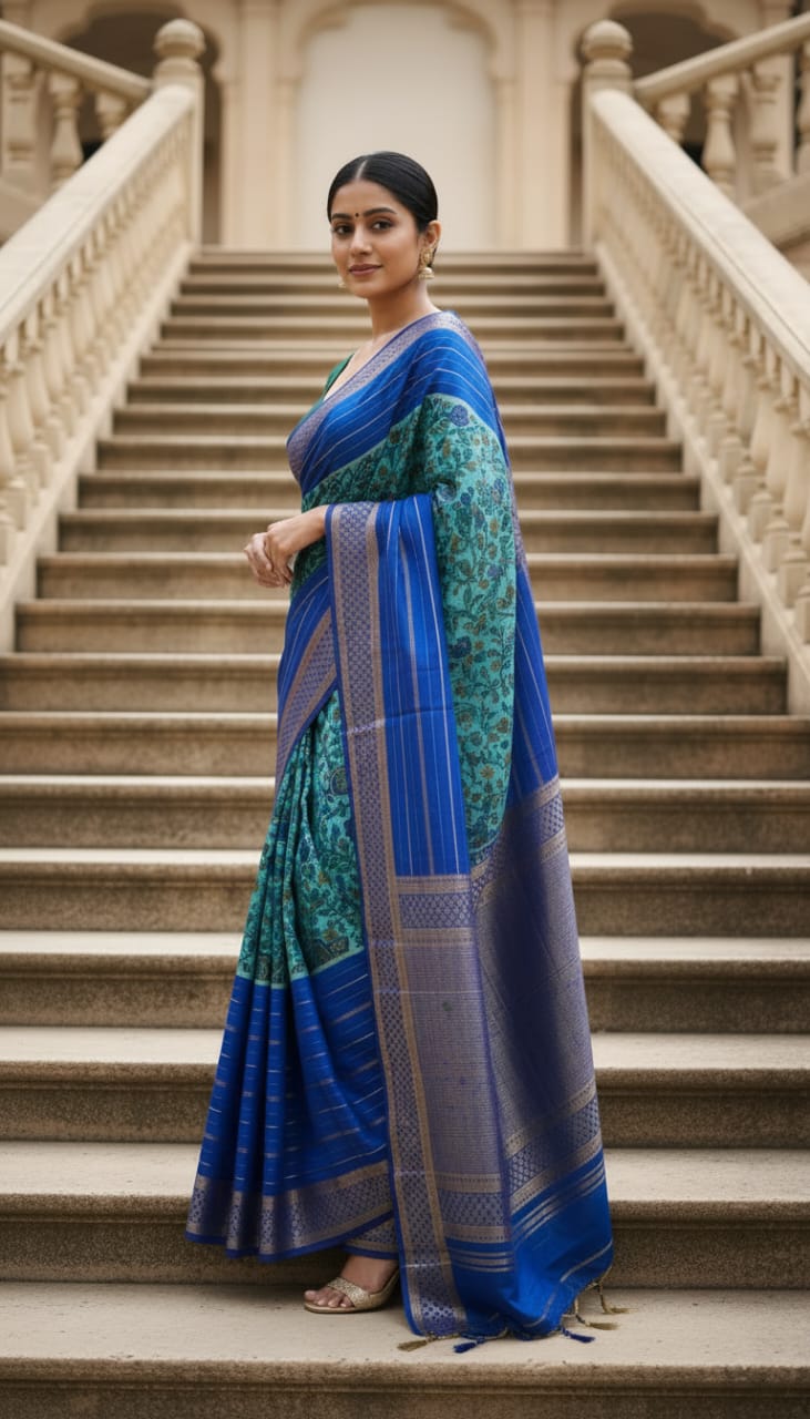 Kili- Pallu Saree