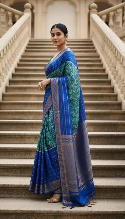 Kili- Pallu Saree
