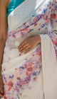 Zyra Floral Organza Saree