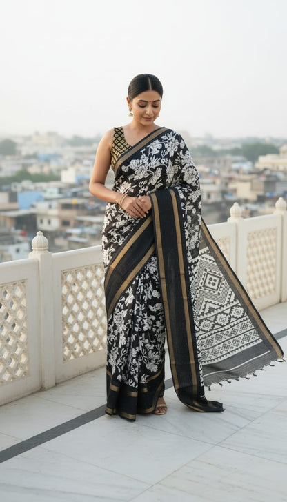 Kalamkari Saree