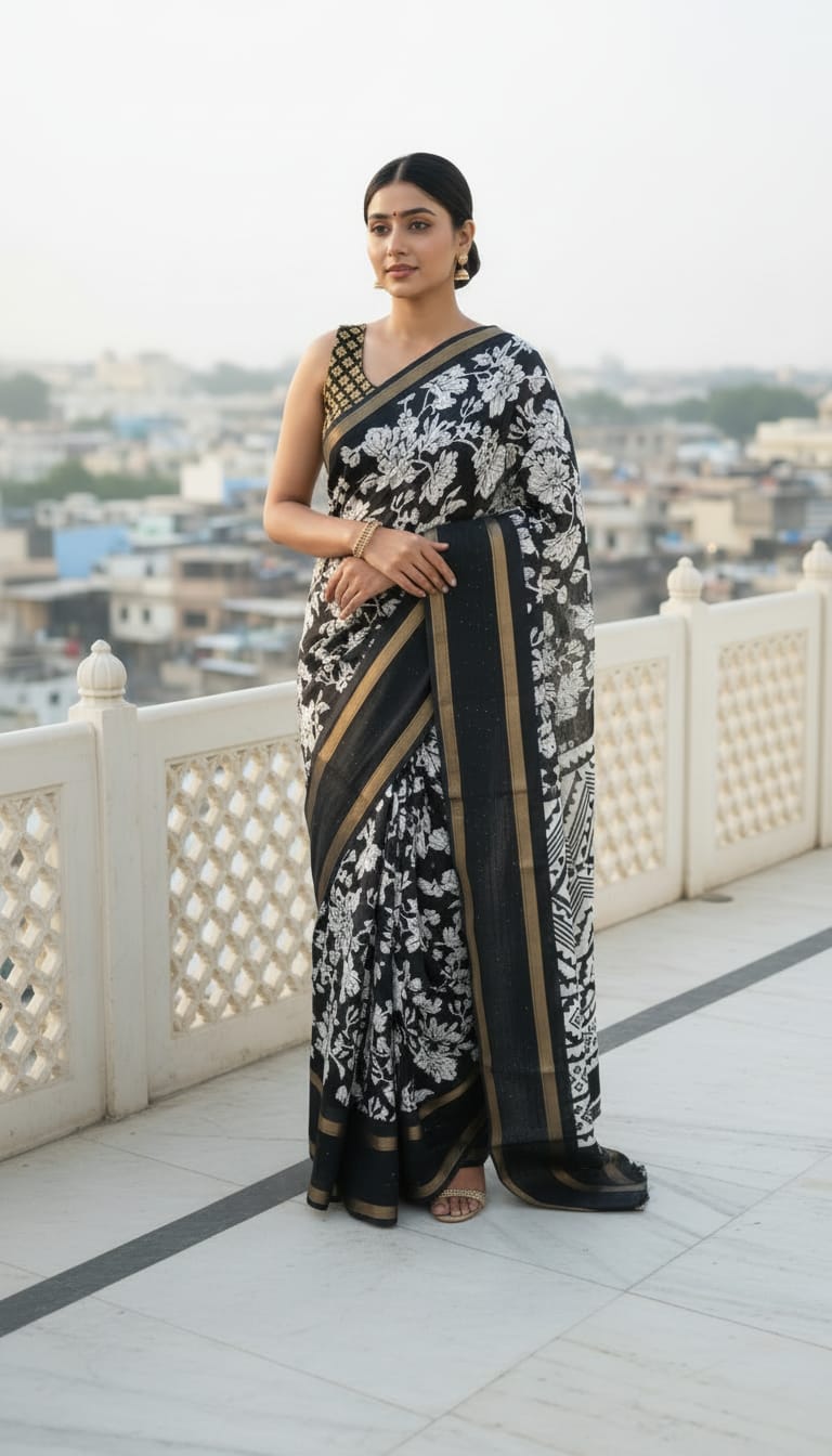 Kalamkari Saree