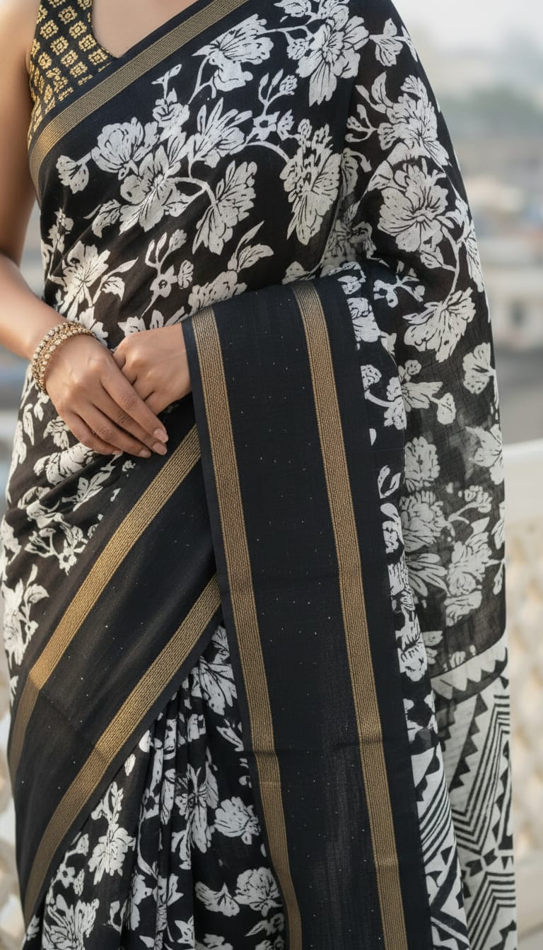 Kalamkari Saree