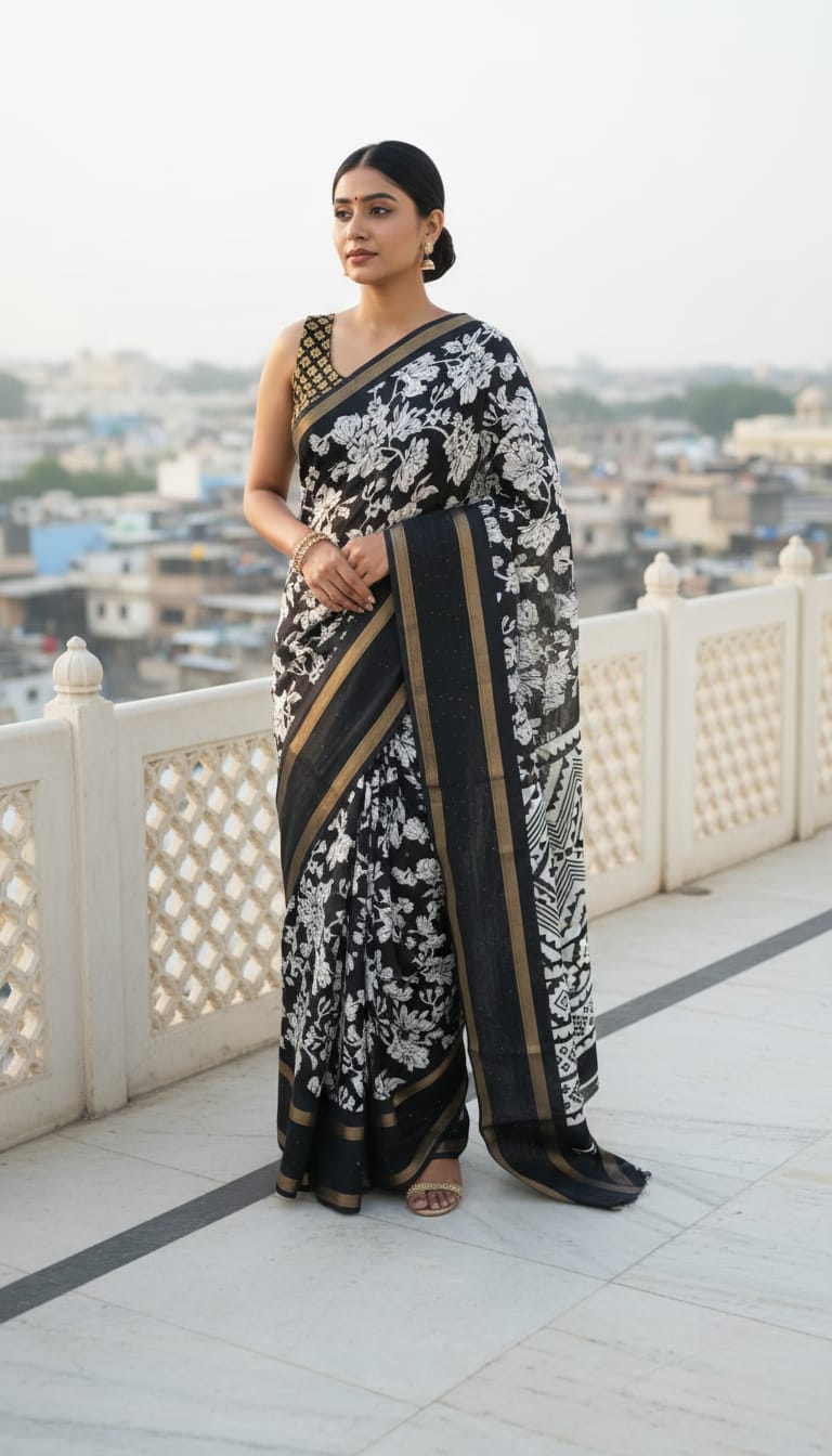 Kalamkari Saree