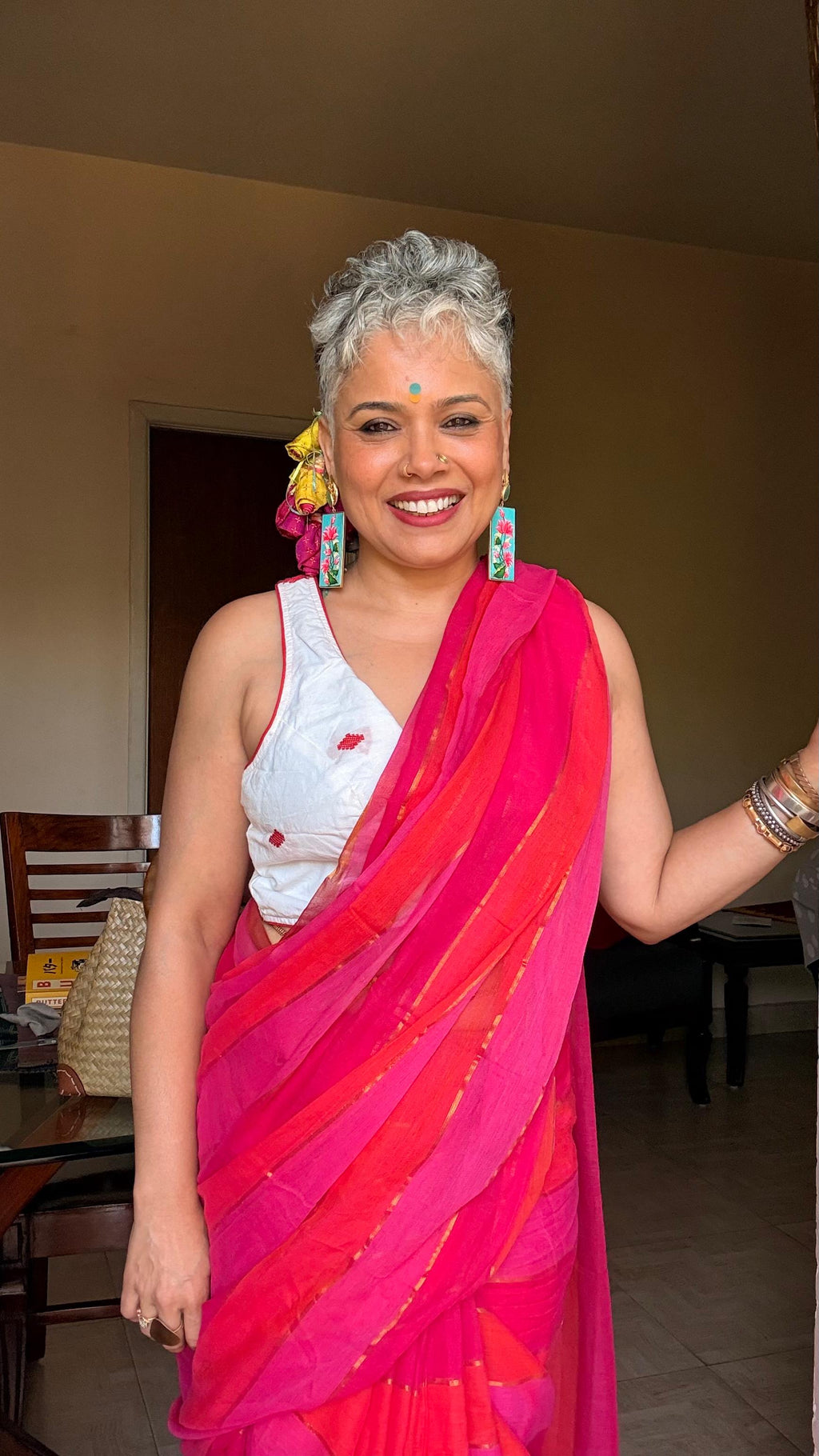 Mul Cotton Saree