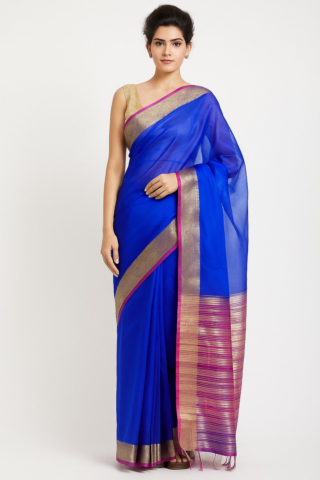 Ombrea Saree