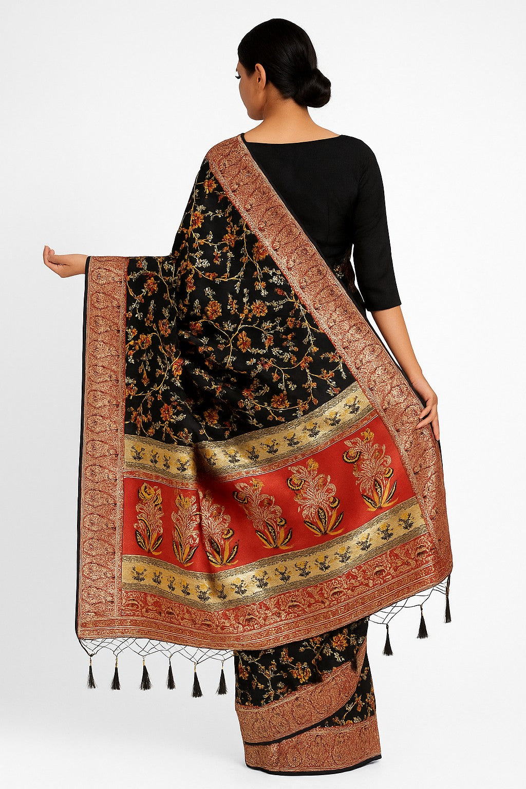 Savarna Benarasi Silk Saree