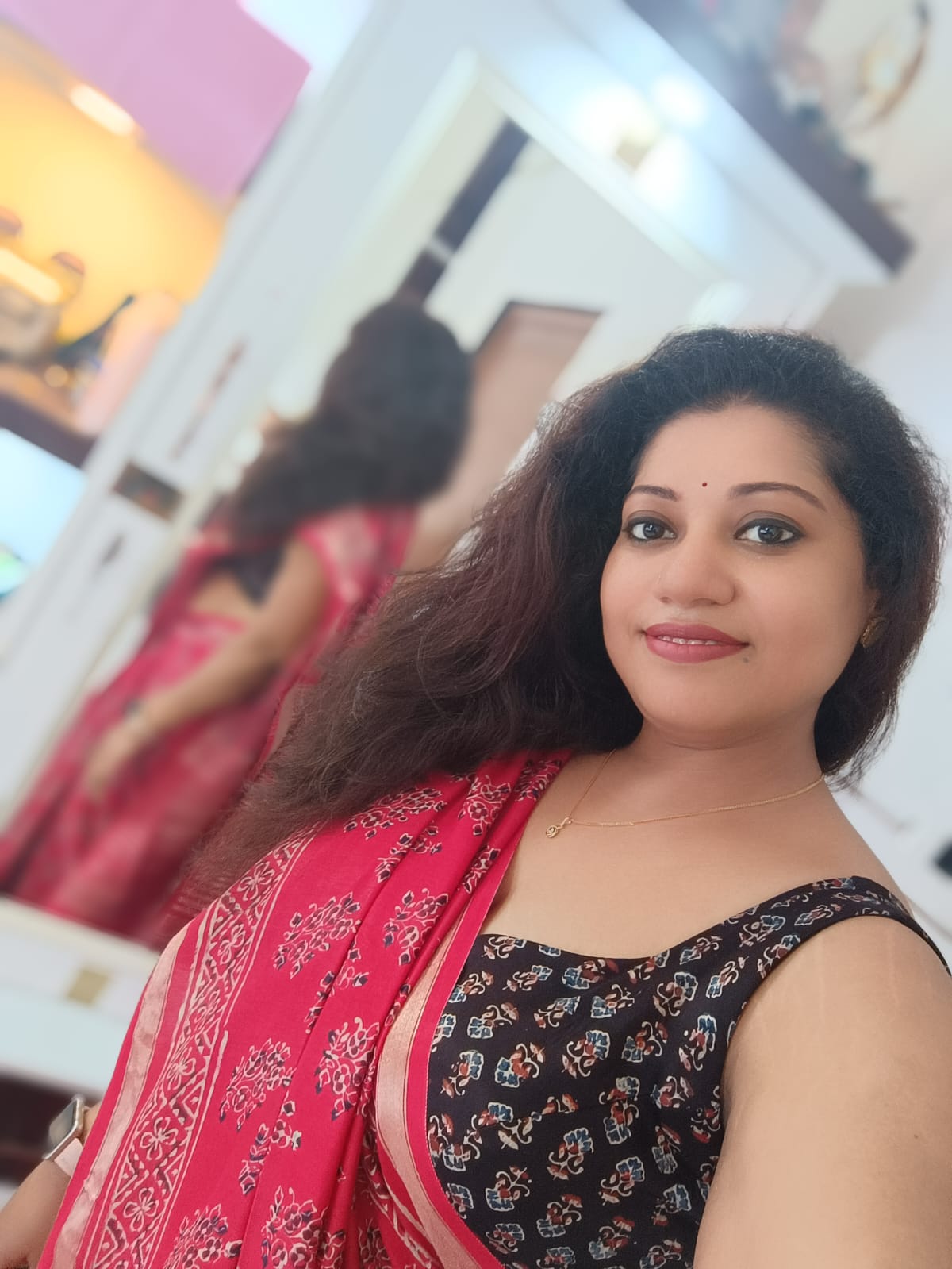 Ajrak Pure Cotton Saree
