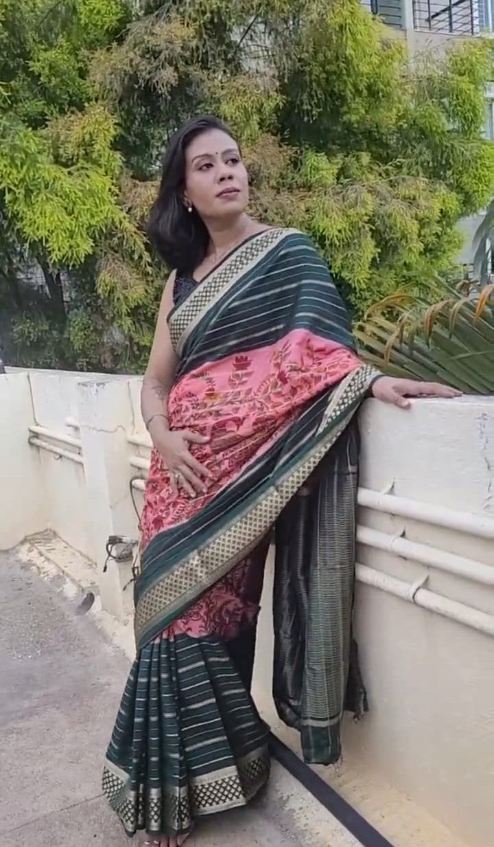 Kili- Pallu Saree