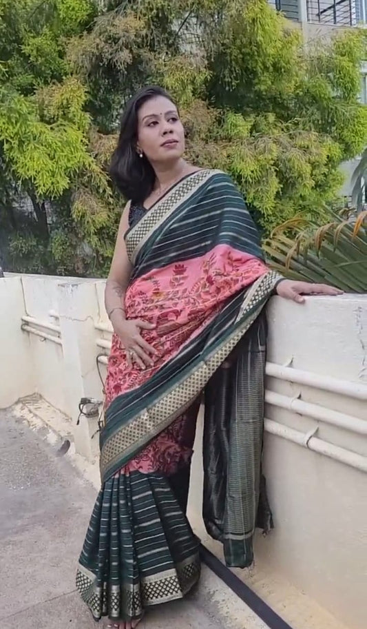 Kili- Pallu Saree