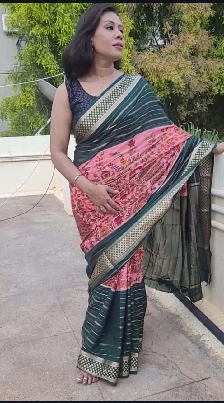 Kili- Pallu Saree