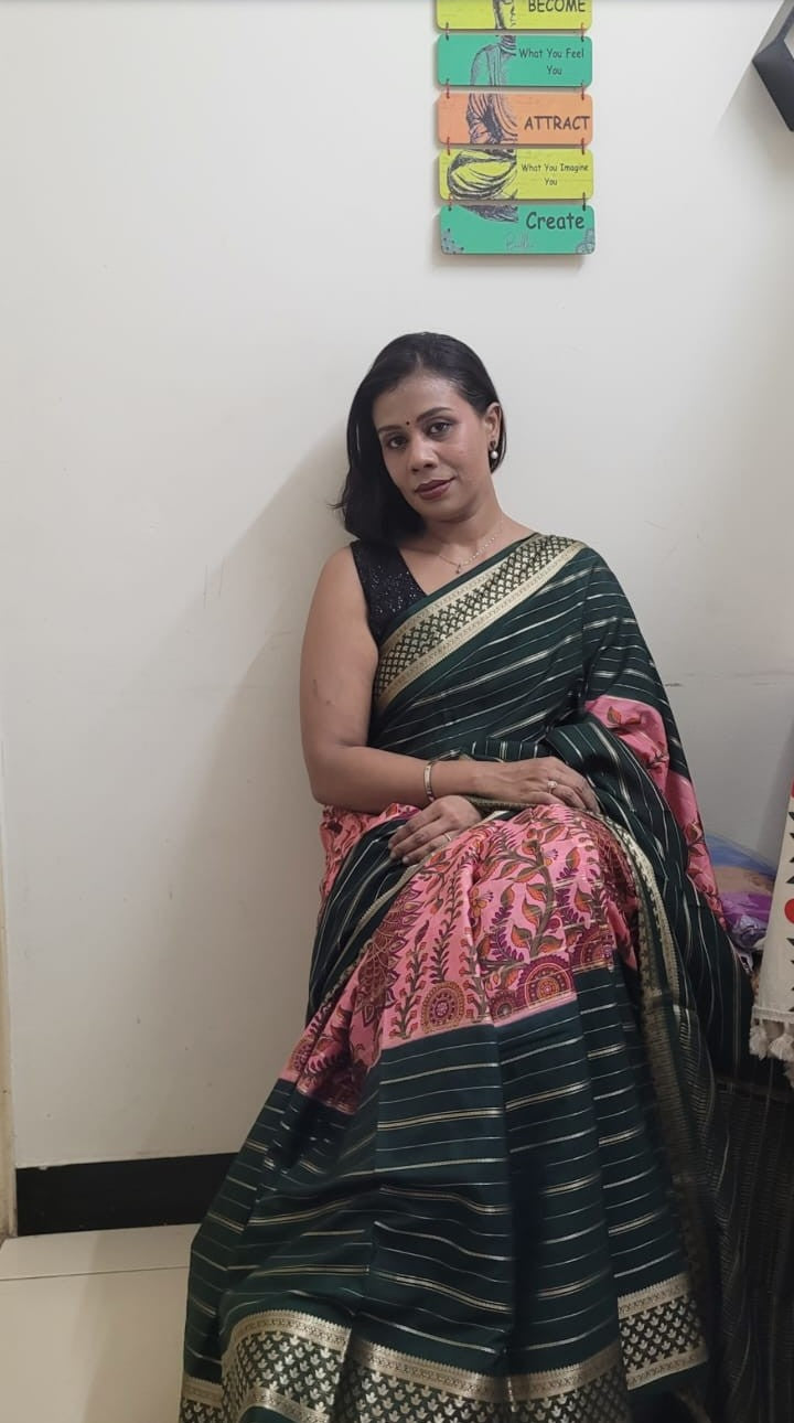 Kili- Pallu Saree