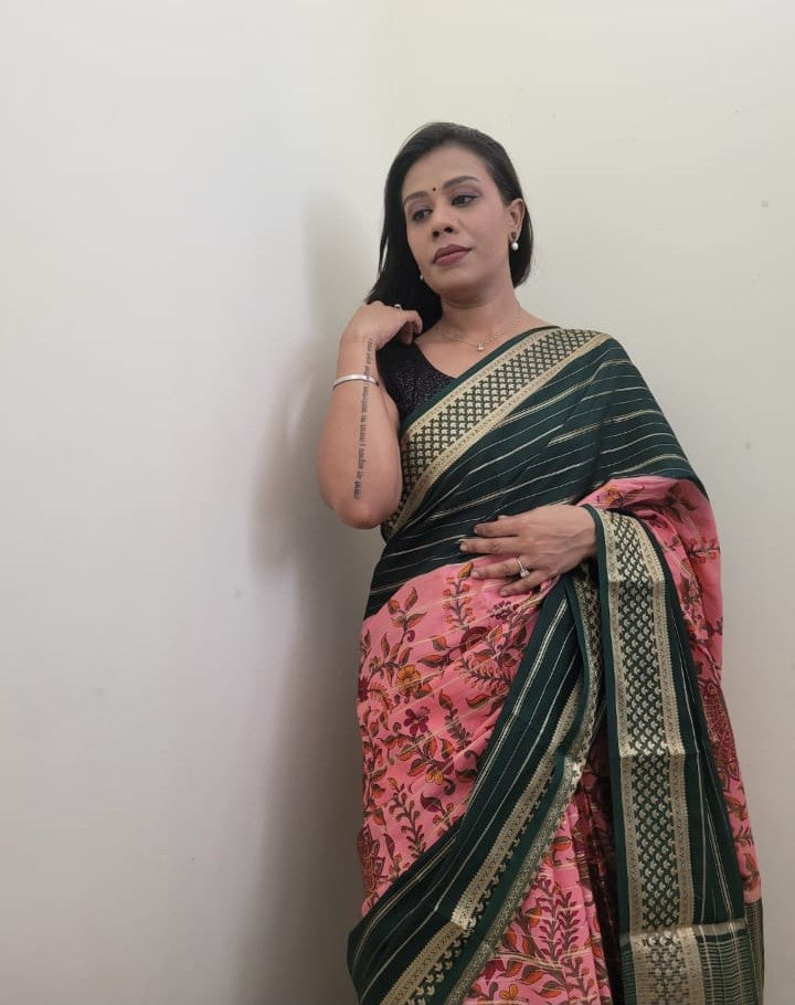 Kili- Pallu Saree