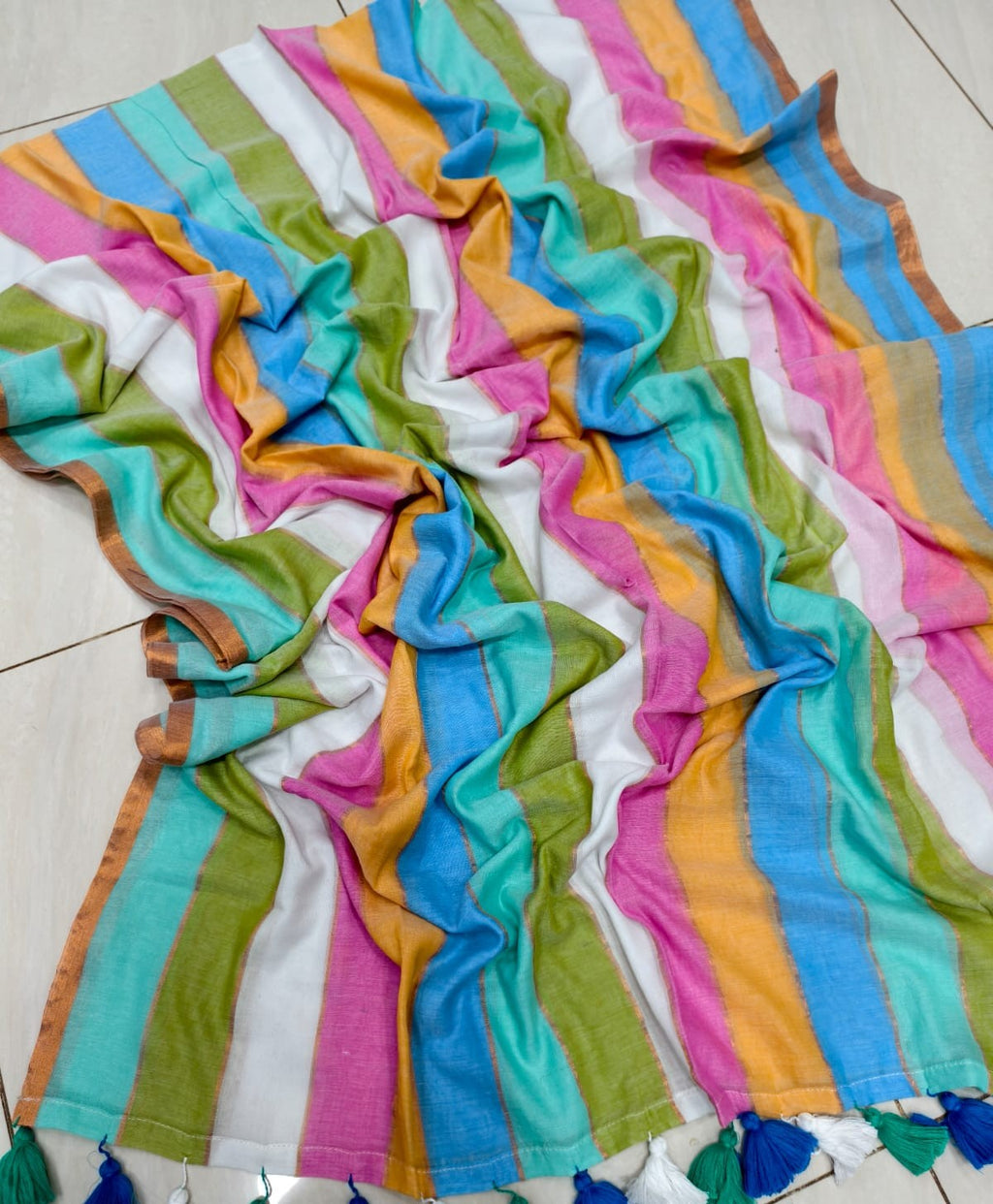 Mul Cotton Saree